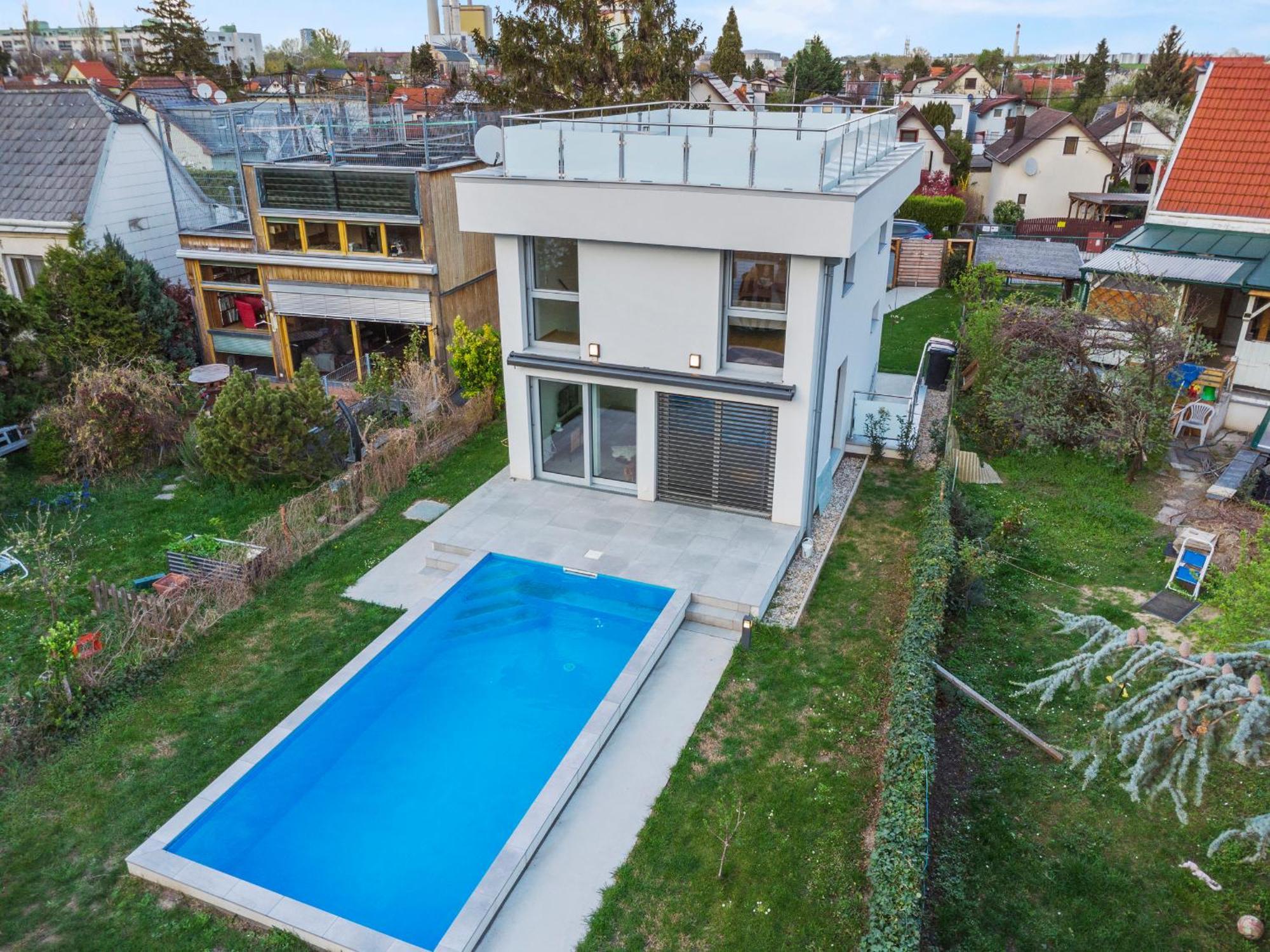 Villa Jaeger Mit Pool In Wien Kültér fotó