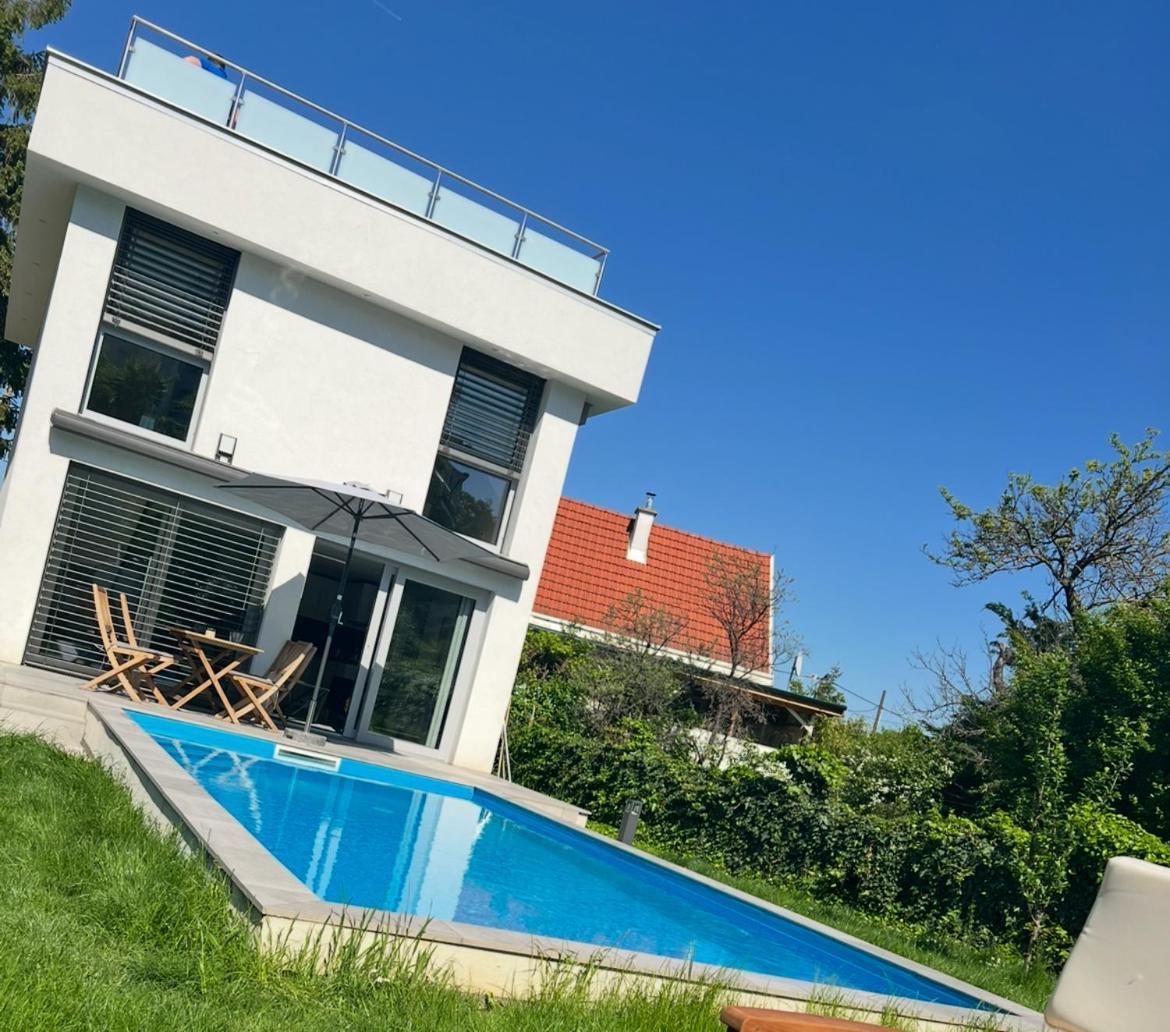 Villa Jaeger Mit Pool In Wien Kültér fotó
